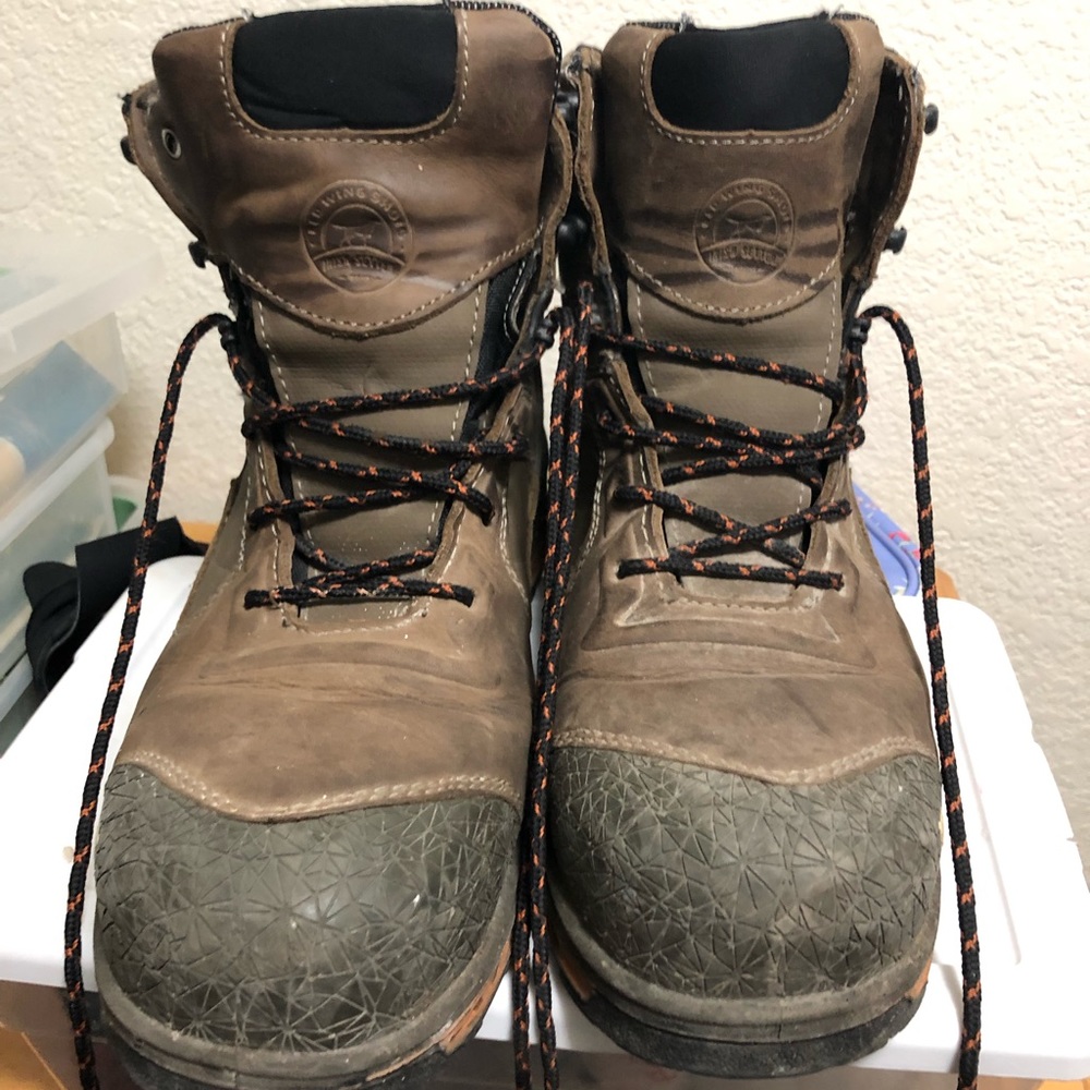 Irish Setter Steel toe work boots, size 11